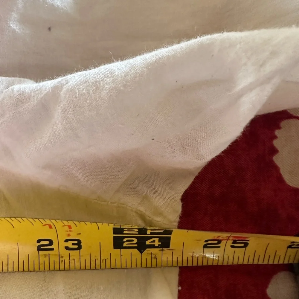 Dress Barn  cream xl  boho cotton‎ blouse with lace bodice. Victorian vibe. EUC - Picture 7 of 10